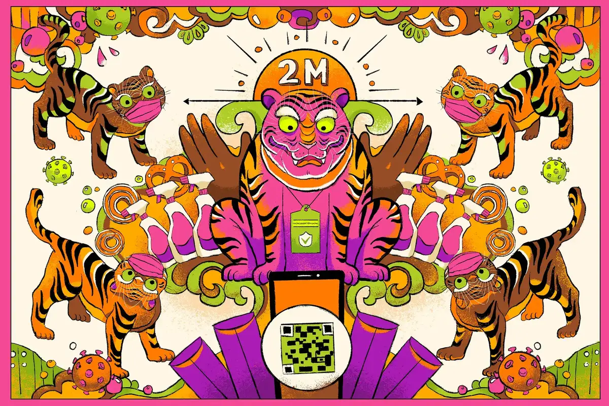 [Illustration] Saigoneer “Tiger party within rules”
