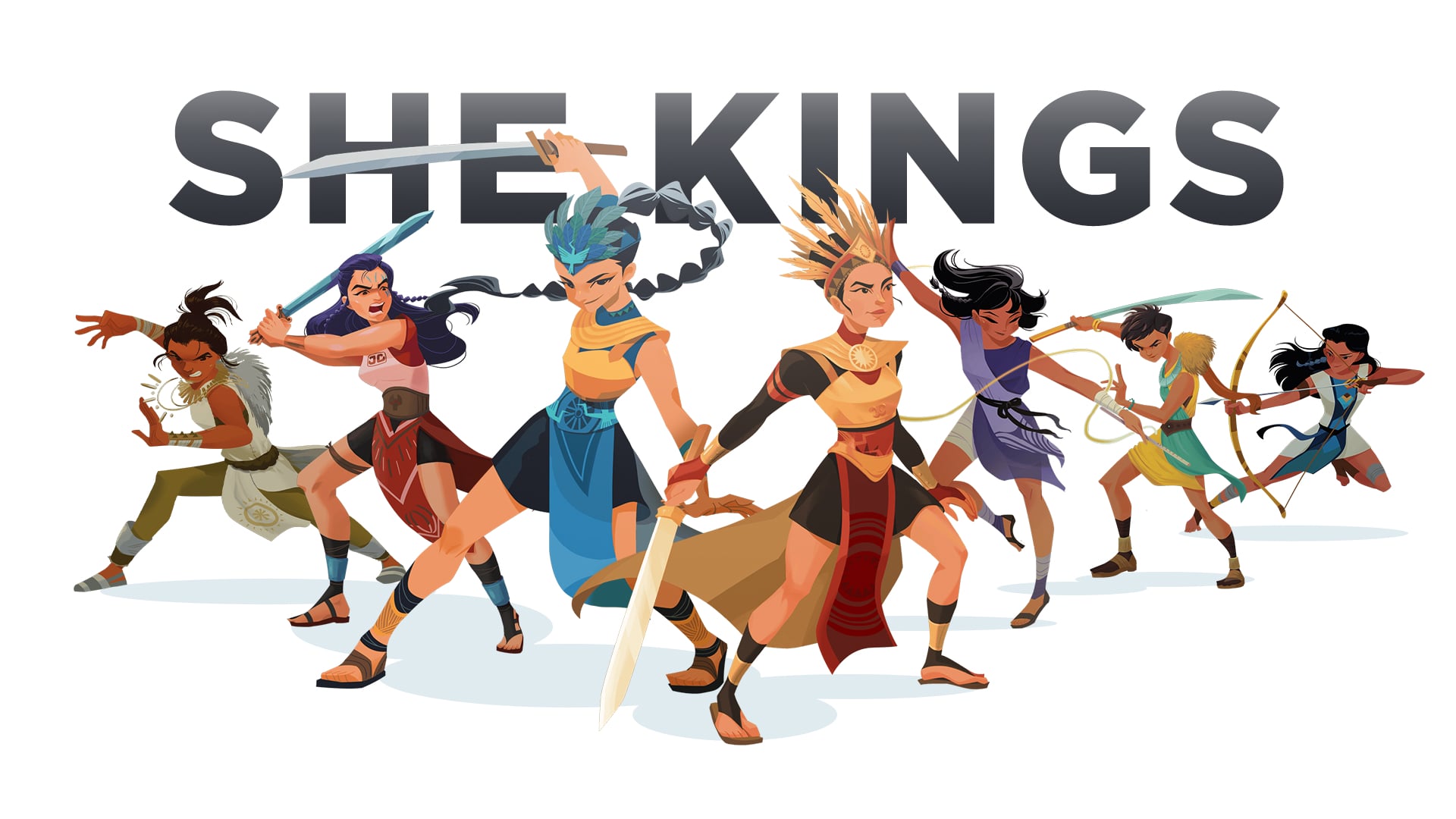 [Animation] Character designs for She Kings